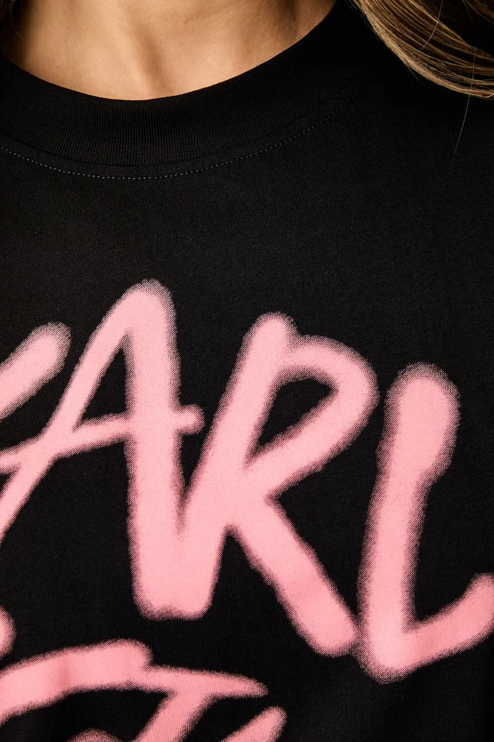 Karl Lagerfeld Jeans тениска дамска от памук