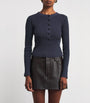 Cotton-Blend Varra Henley Top MINERAL NAVY
