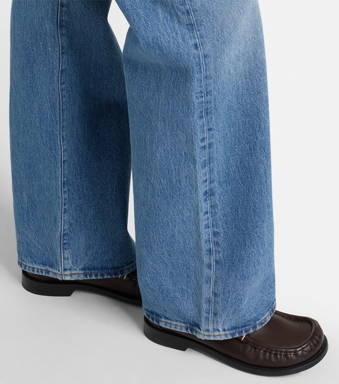 Frame - The Gray wide-leg jeans