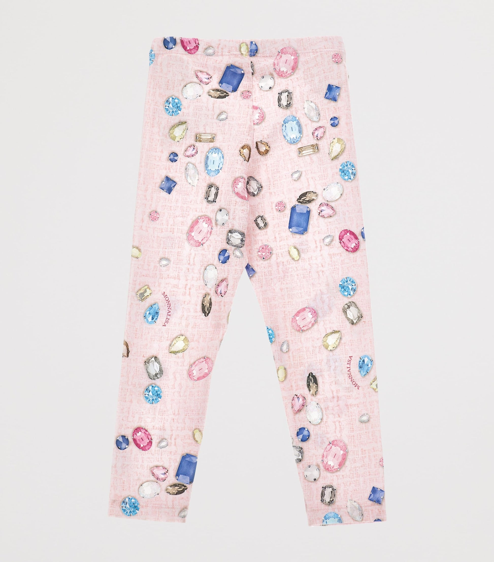 Stretch-Cotton Gem Print Leggings (2-12 Years)