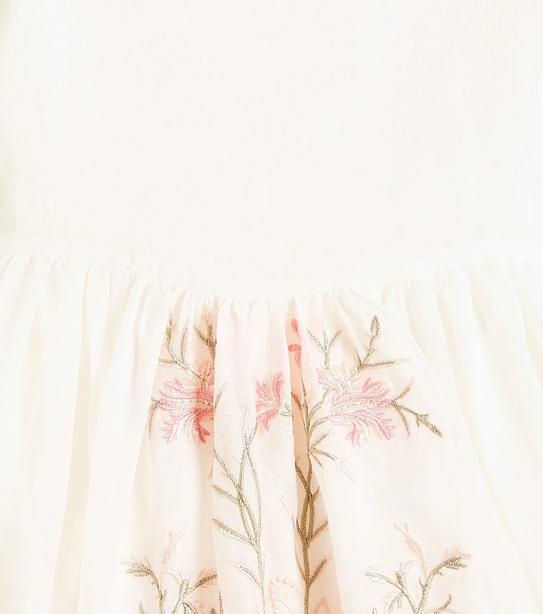 Petite Amalie - Embroidered linen dress