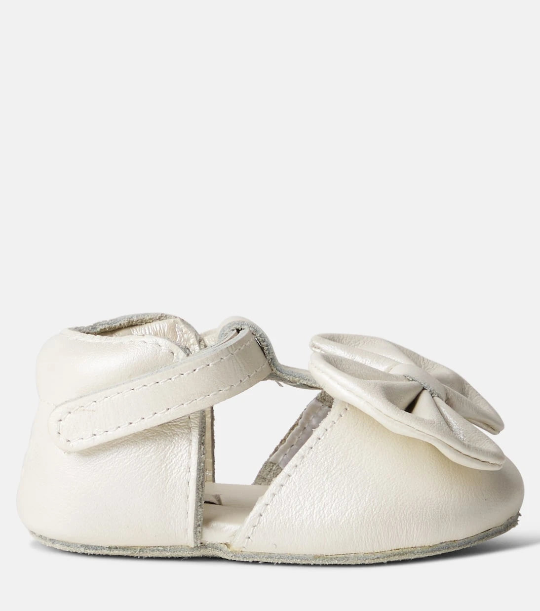Donsje - Baby Meau bow-detail leather sandals