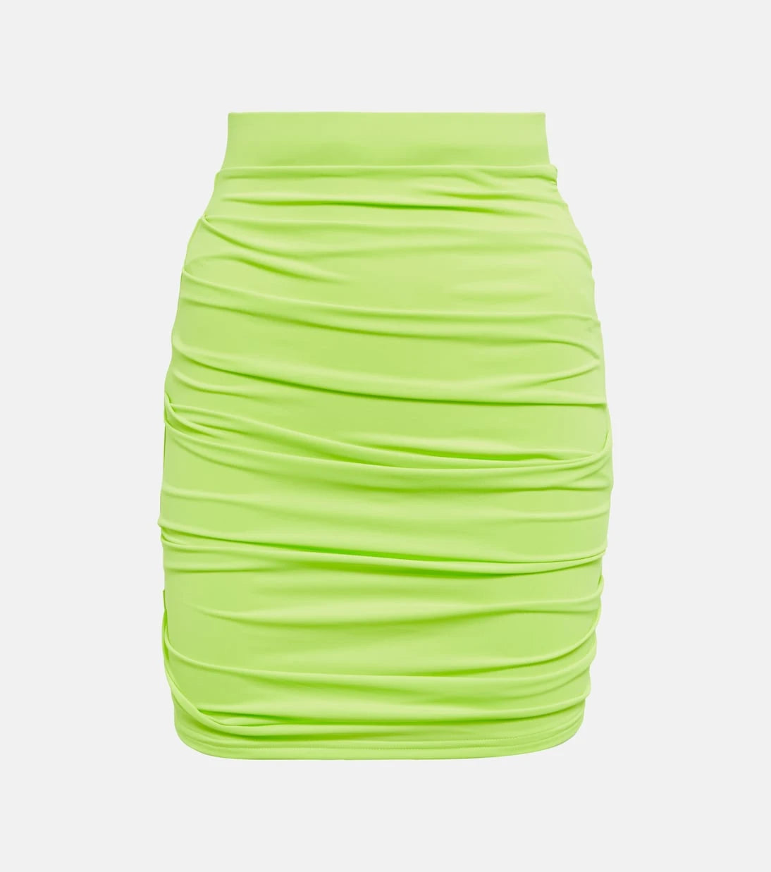 Alex Perry - Ruched high-rise miniskirt