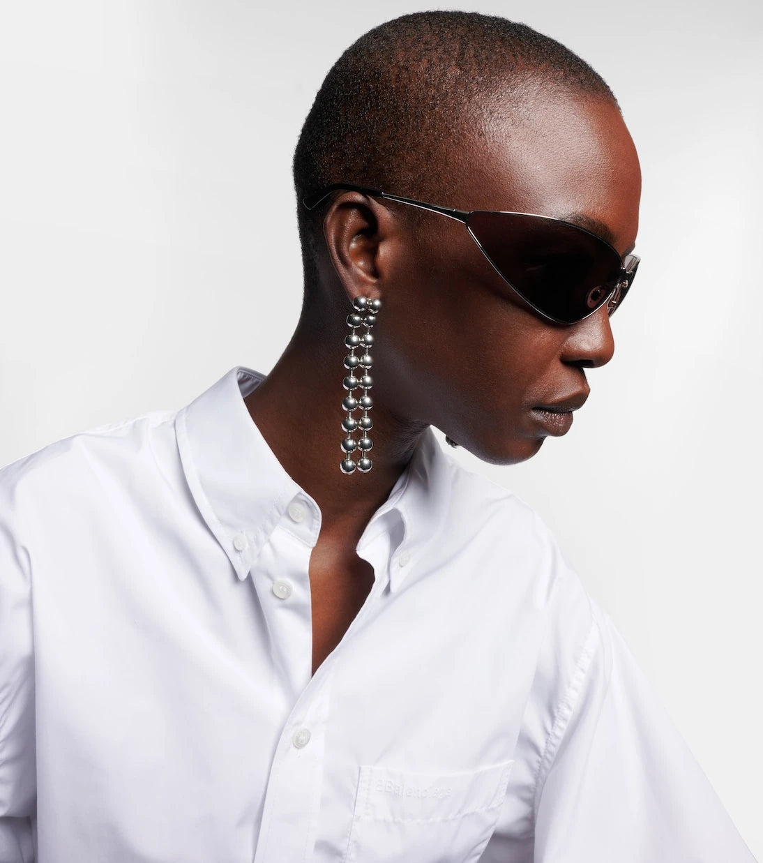 Balenciaga - Razor cat-eye sunglasses