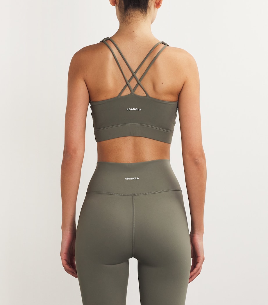 Green Ultimate Cross-Back Bra