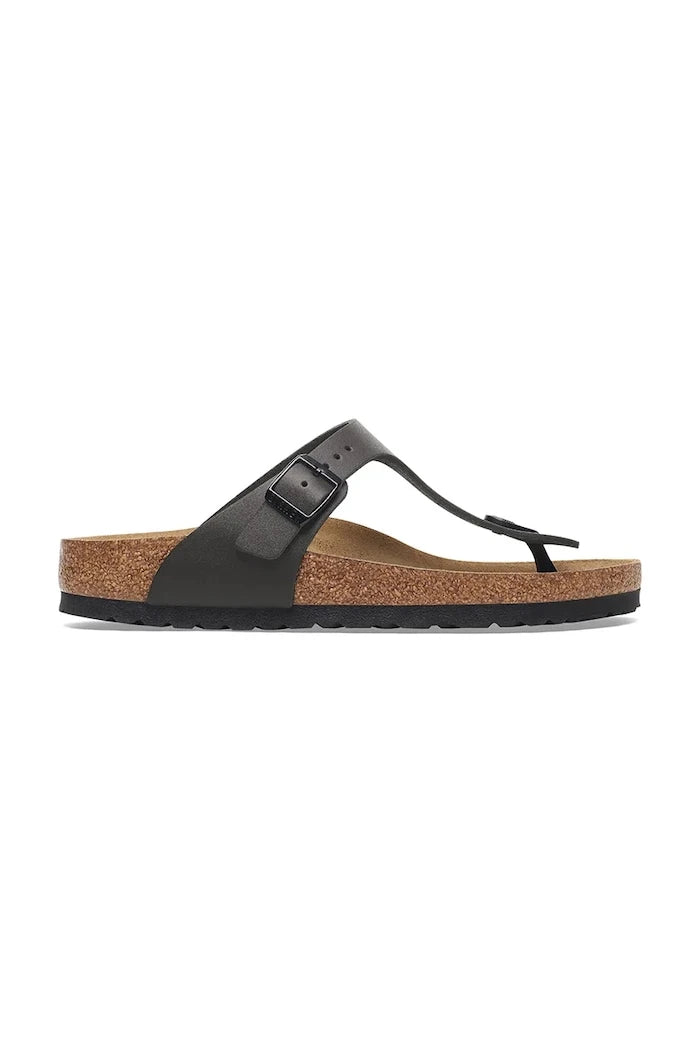 Birkenstock джапанки дамски от кожа Gizeh