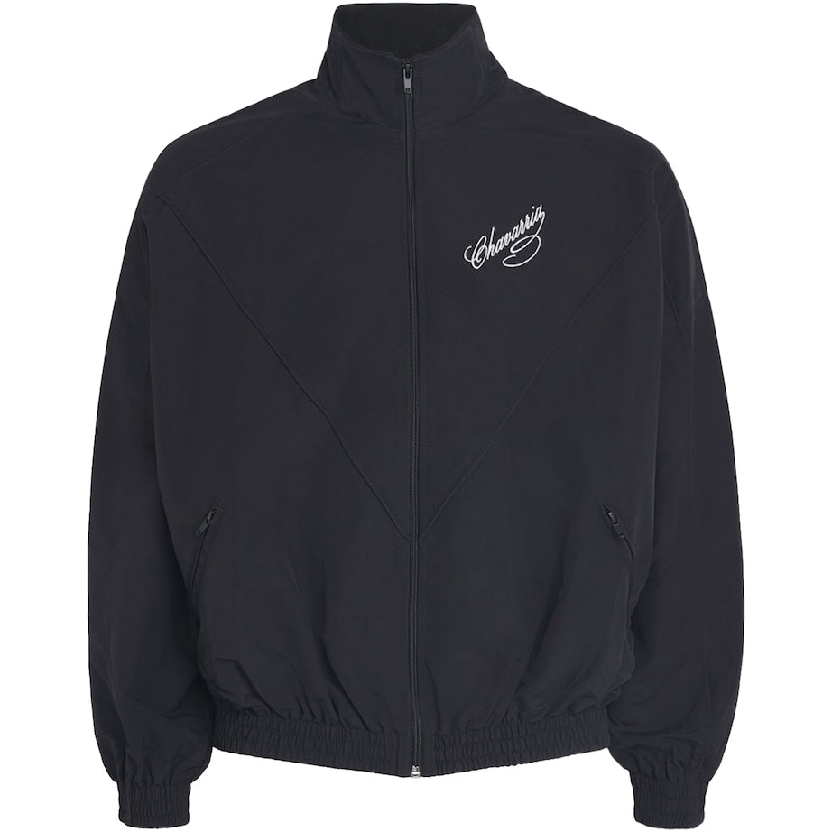 Willy Chavarria Black Ruff Rider Track Jacket