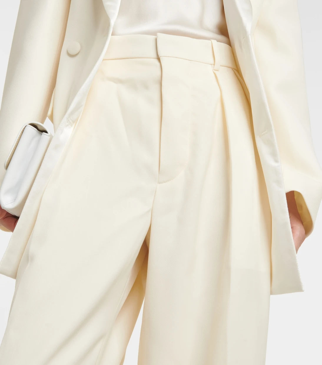 Wardrobe.NYC - High-rise wool wide-leg pants