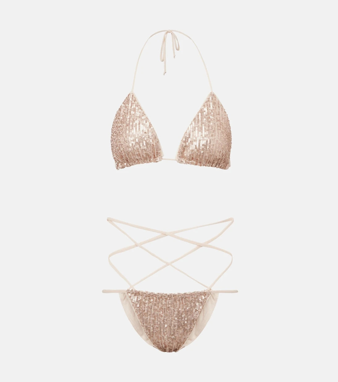Norma Kamali - Sequined bikini