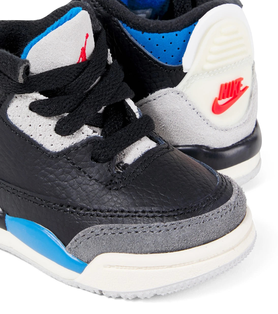 Nike Kids - Baby Jordan 3 Retro leather sneakers