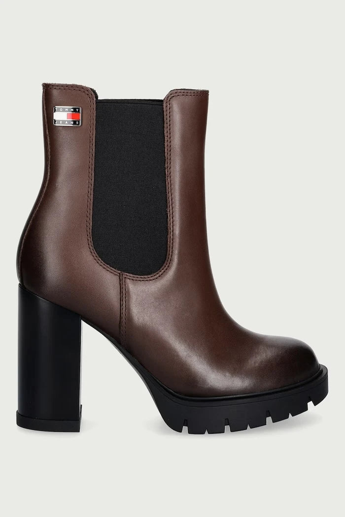 TJW CHELSEA HIGH HEEL BOOTS Kadın Deri Bot