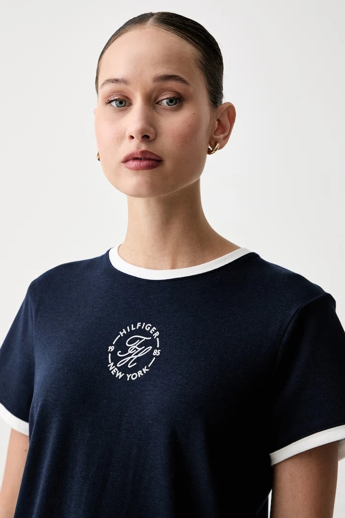 Tommy Hilfiger kadın lyocell tişört