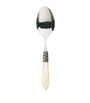 Bugatti Optical Stainless Steel Salad Spoon and Fork Set