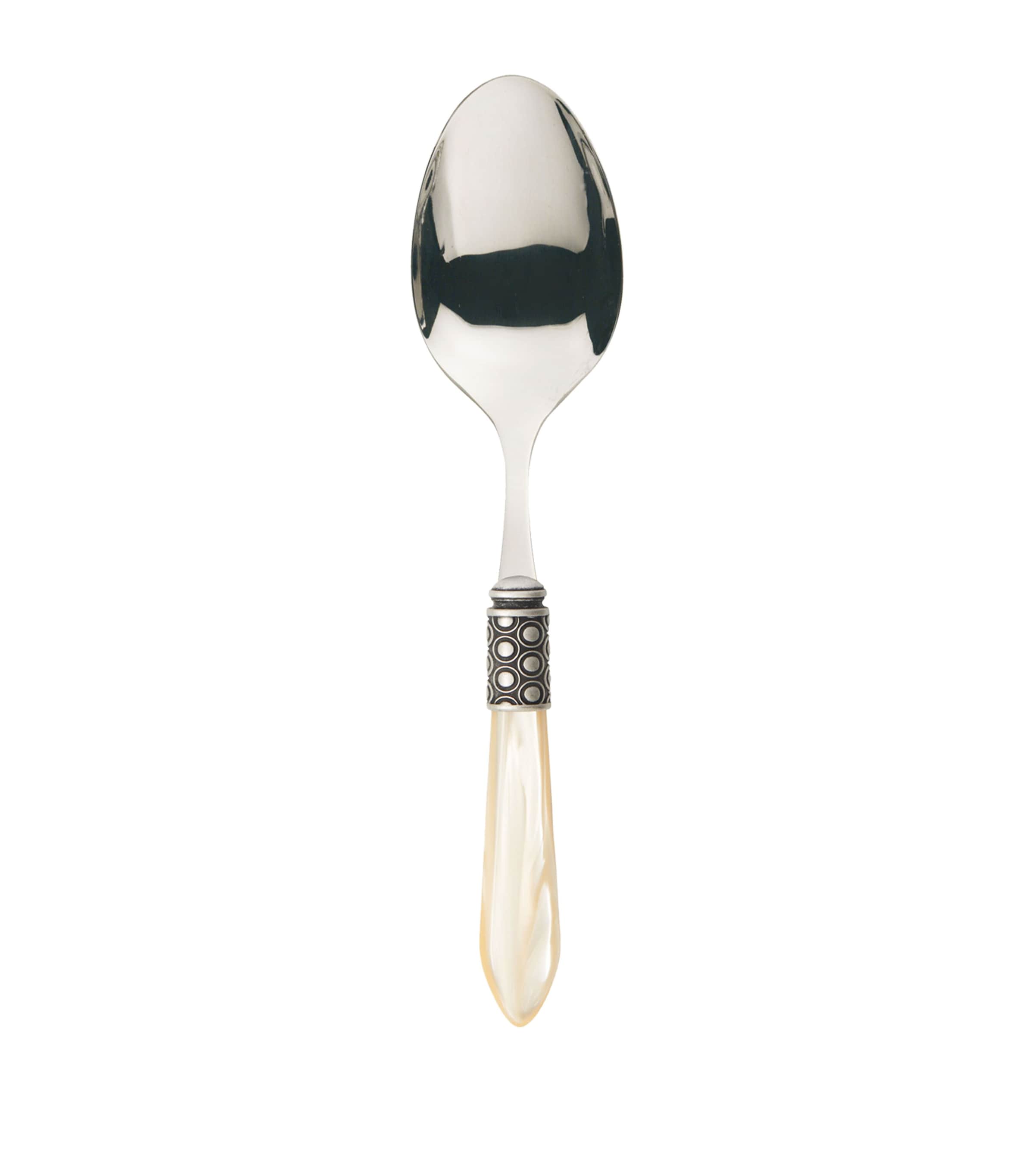 Bugatti Optical Stainless Steel Salad Spoon and Fork Set