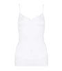 White Cotton Seamless Camisole