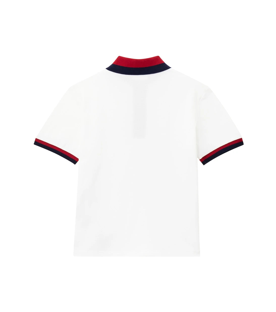 Gucci Kids - Web Stripe cotton-blend polo shirt