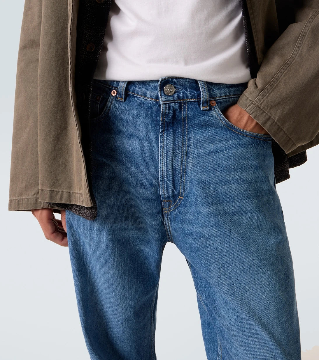 Our Legacy - Third Cut mid-rise straight jeans