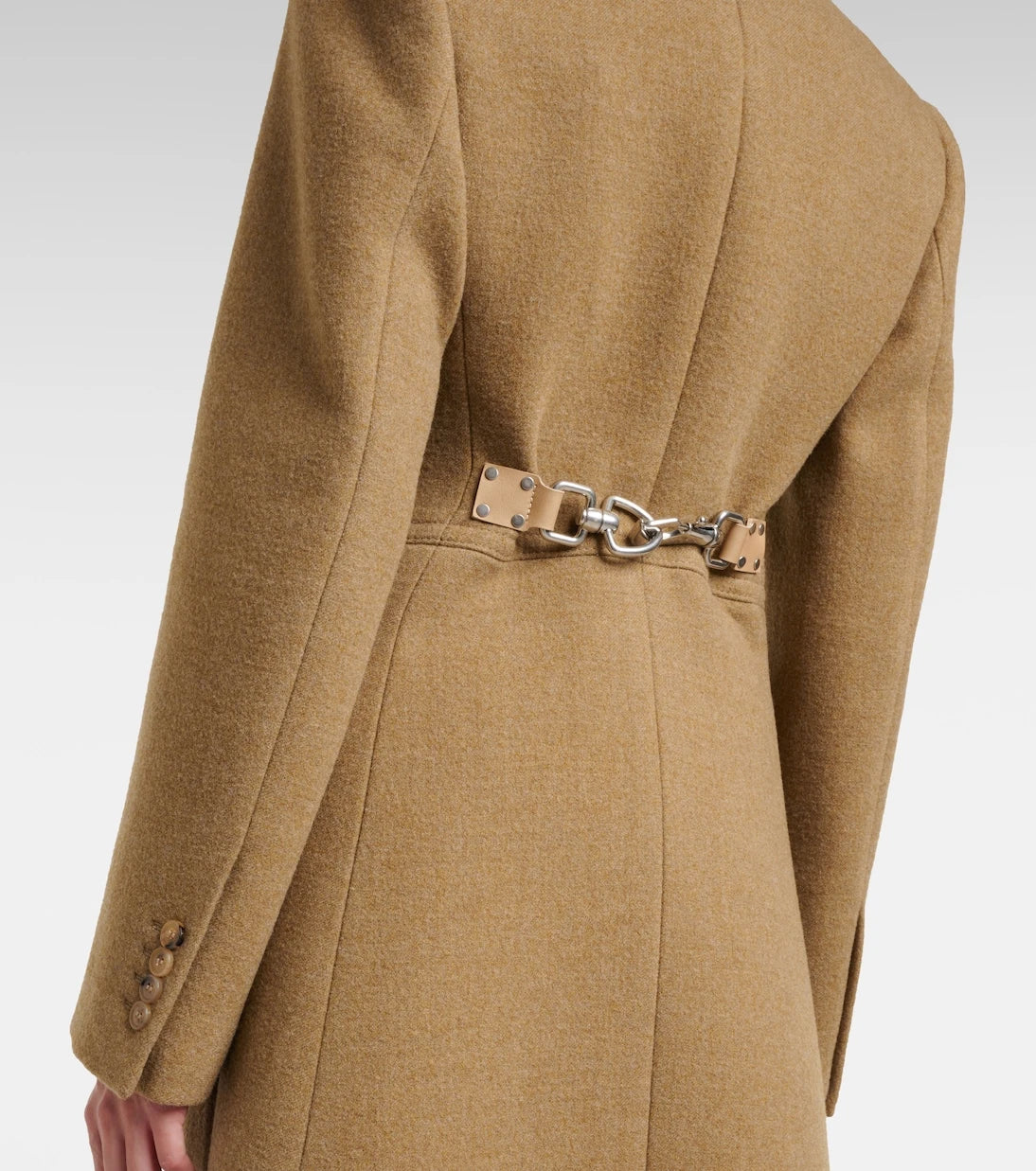 Burberry - Single-breasted wool coat
