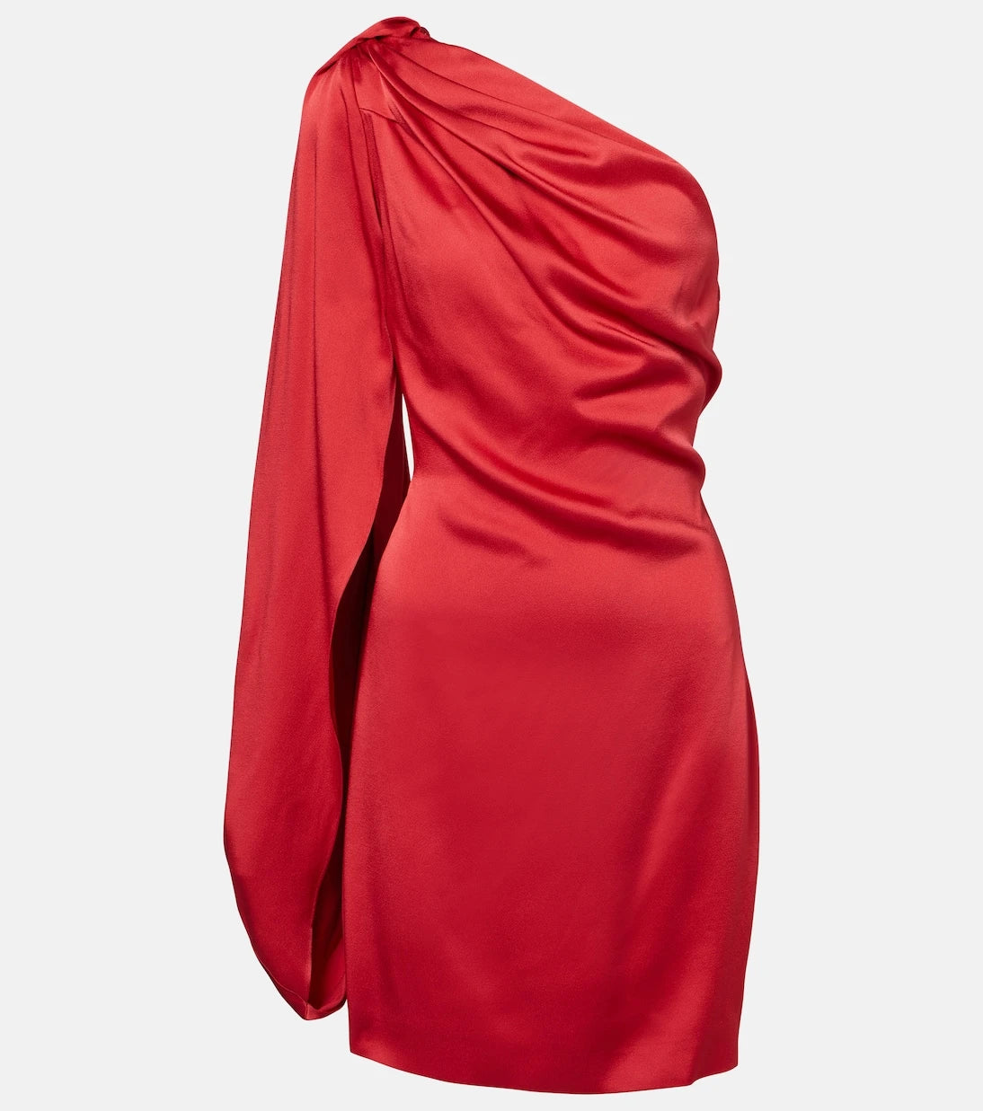 Stella McCartney - One-shoulder satin minidress