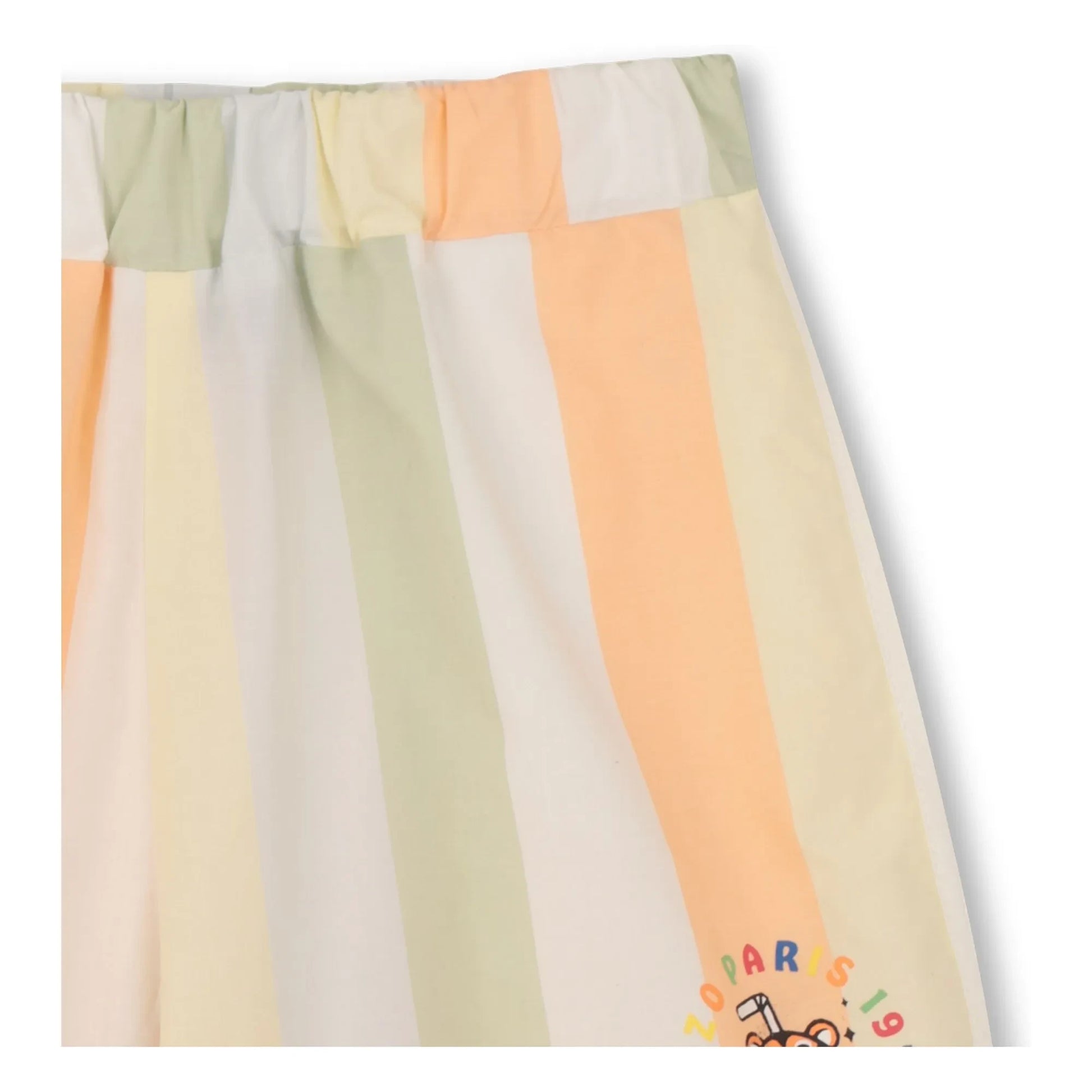 Kenzo - Happy Sweet Striped Shorts | Pale yellow