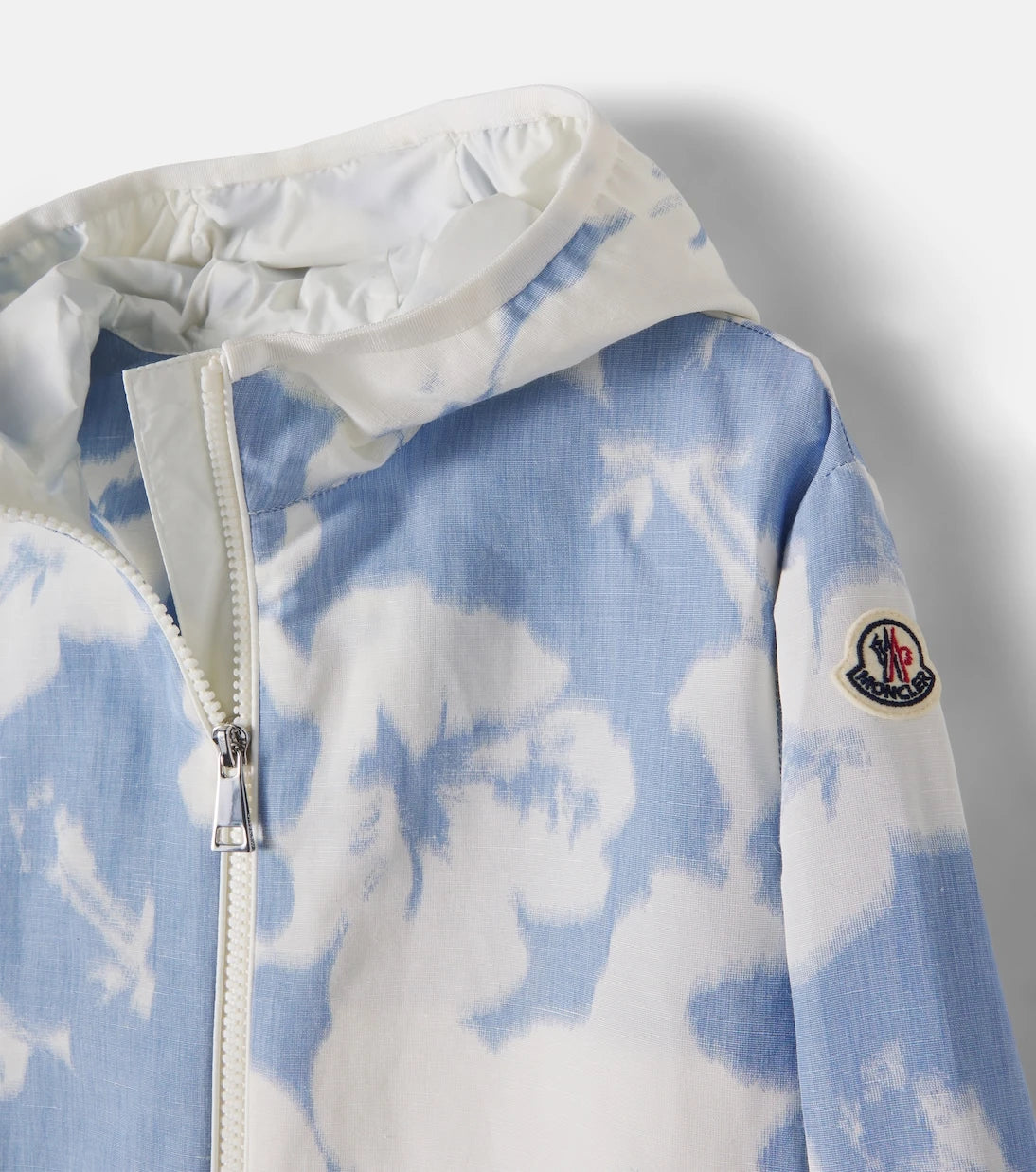 Moncler Enfant - Agnesine floral hooded jacket