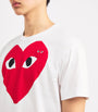 Comme Des Garçons Play Heart Logo T-Shirt