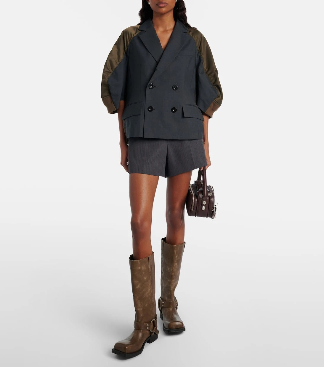 Sacai - Paneled jacket