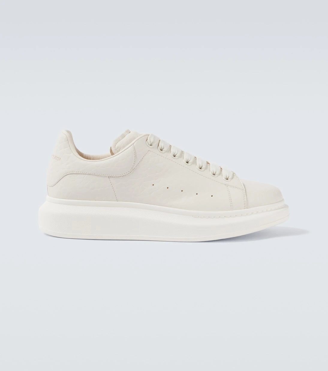 McQueen - Oversized leather sneakers