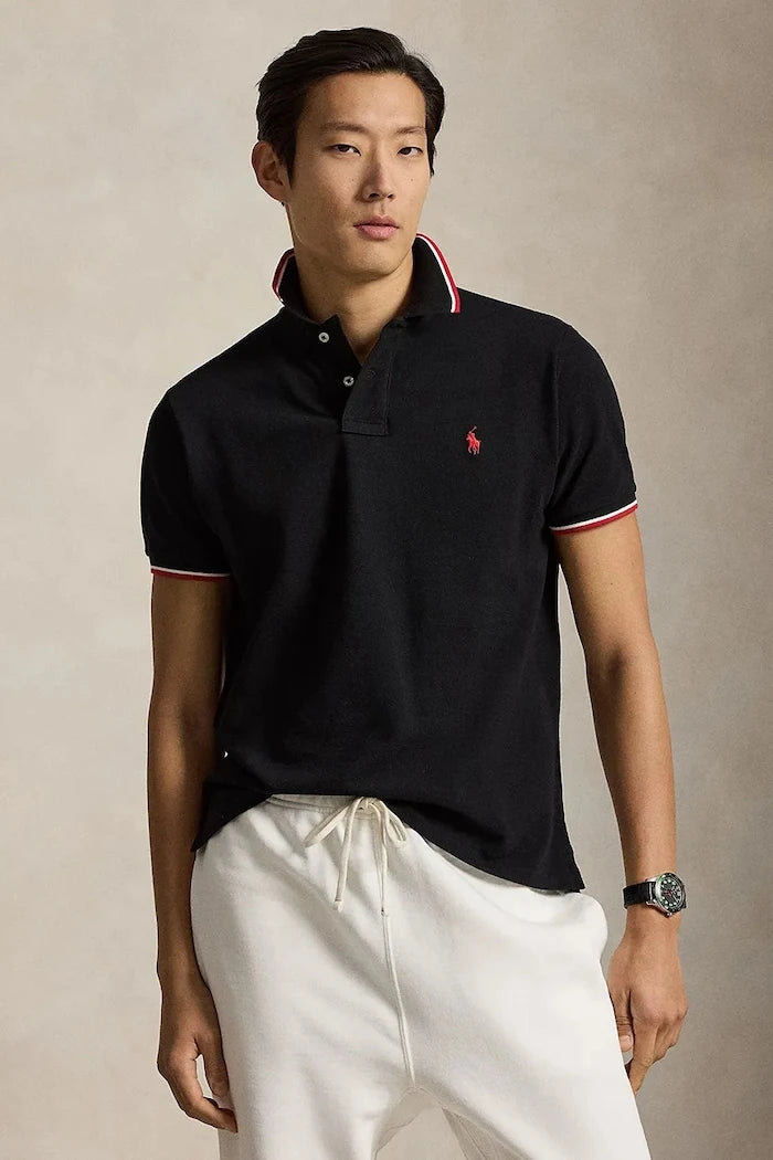 Тениска с яка Polo Ralph Lauren