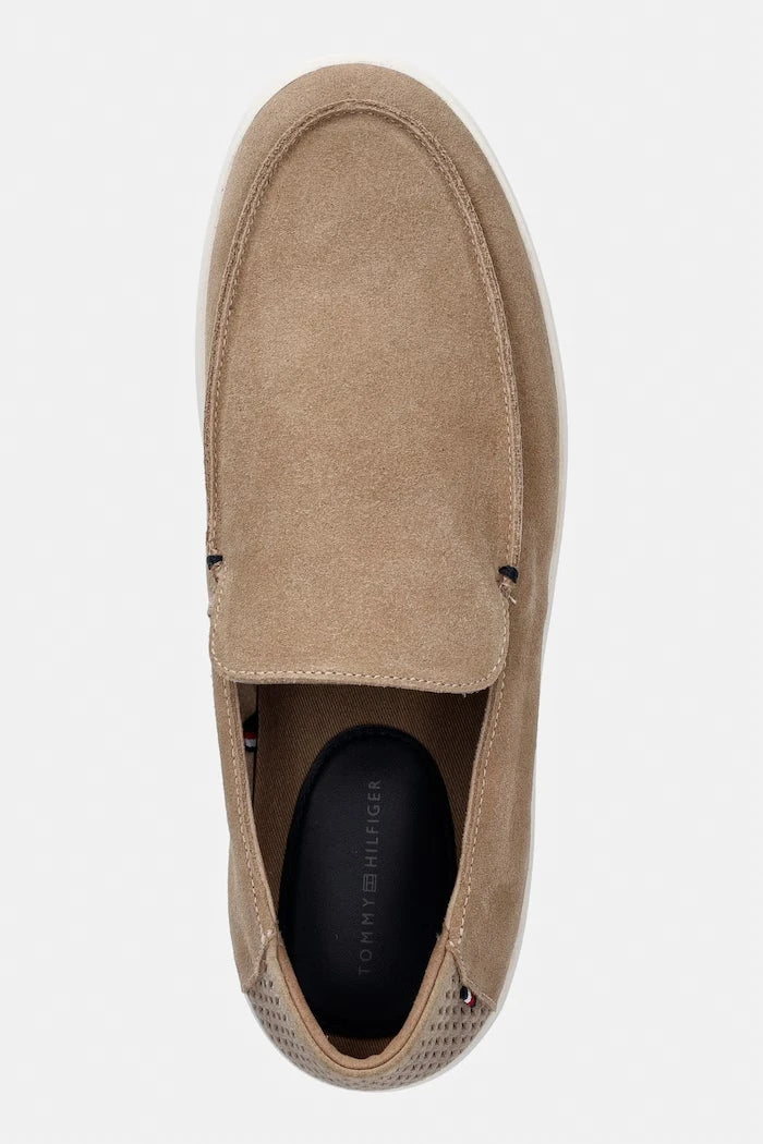 Tommy Hilfiger Erkek Süet Mokasen MODERN LIGHT SUEDE LOAFER