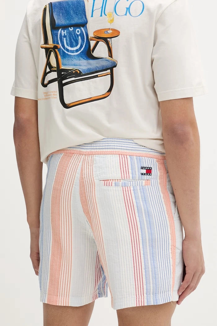 Tommy Jeans къс панталон мъжки от памук