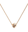 Piaget Rose Gold and Diamond Rose Pendant Necklace