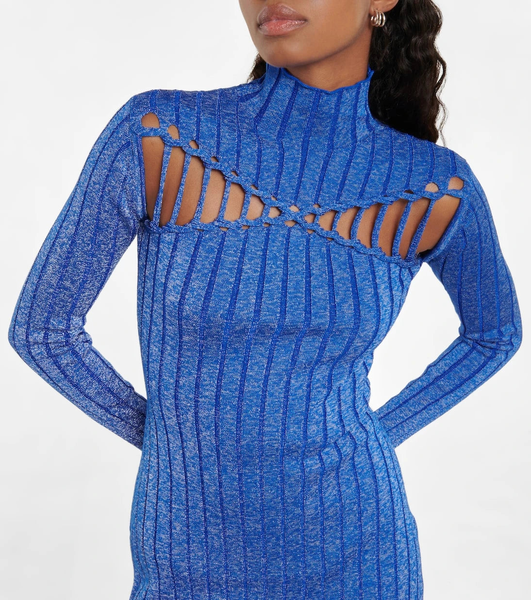 Dion Lee - Braided wool minidress