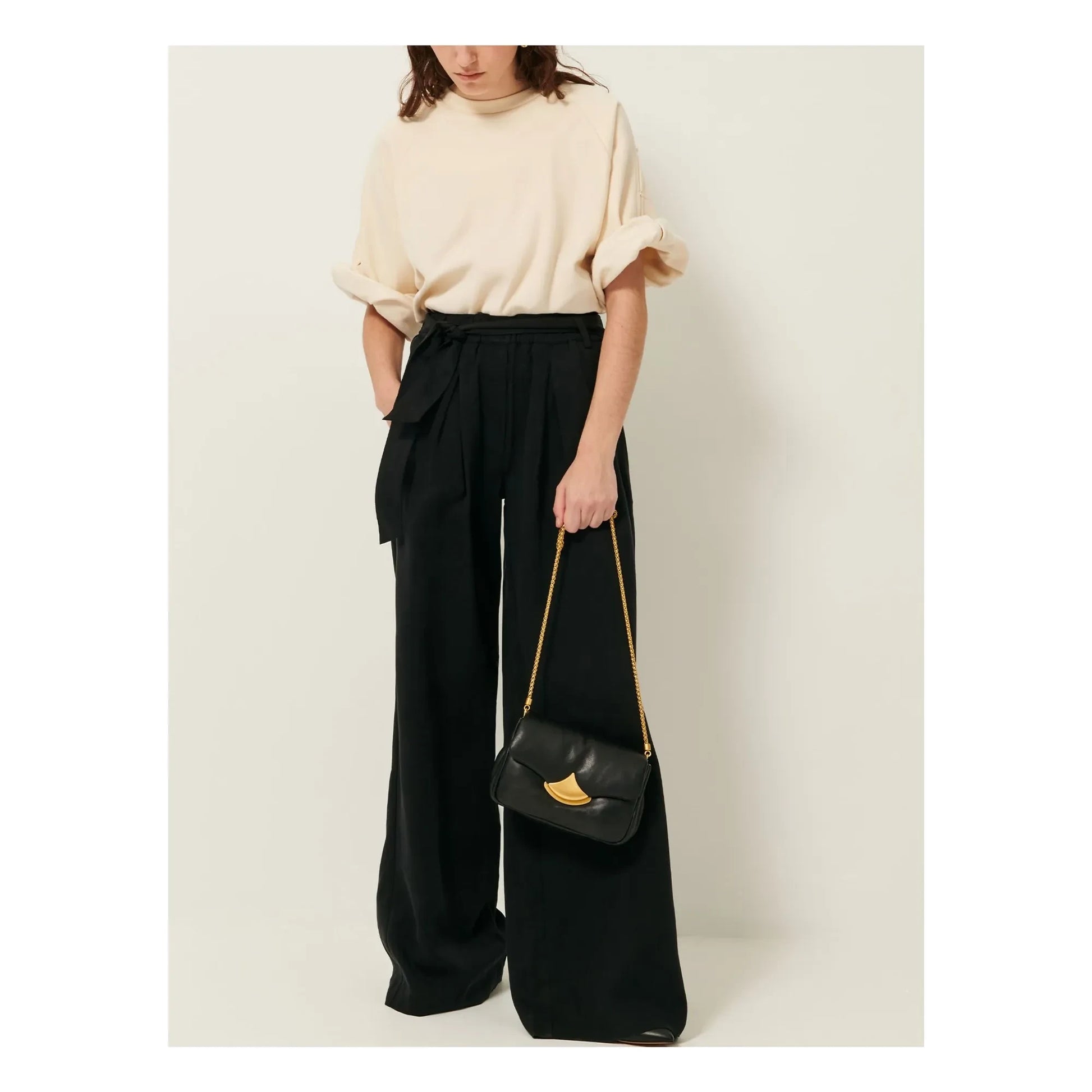 Sessùn - Rim pants | Black