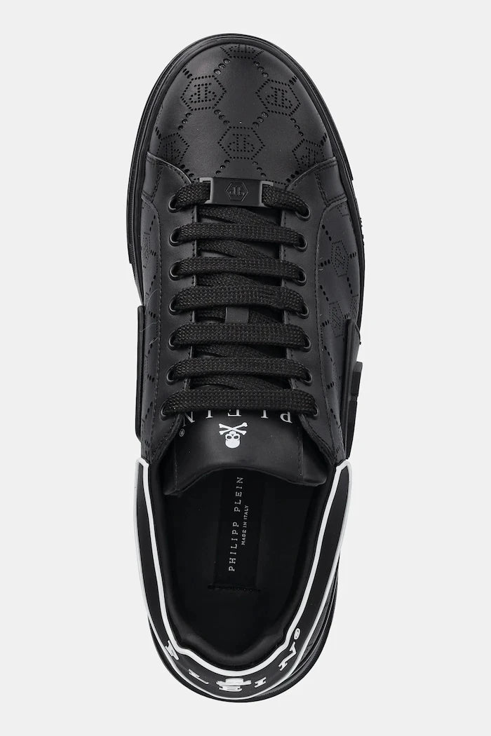 Кожени маратонки Philipp Plein Phantom Kicks
