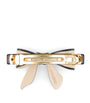 Alexandre de Paris Timeless Tenderly Bow Slide Hair Clip