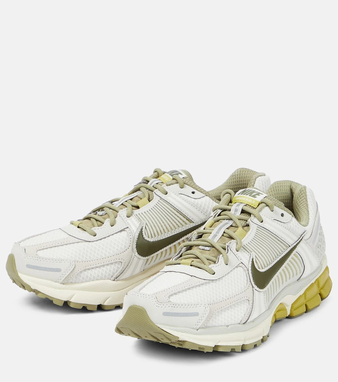 Nike - Zoom Vomero 5 leather-trimmed sneakers