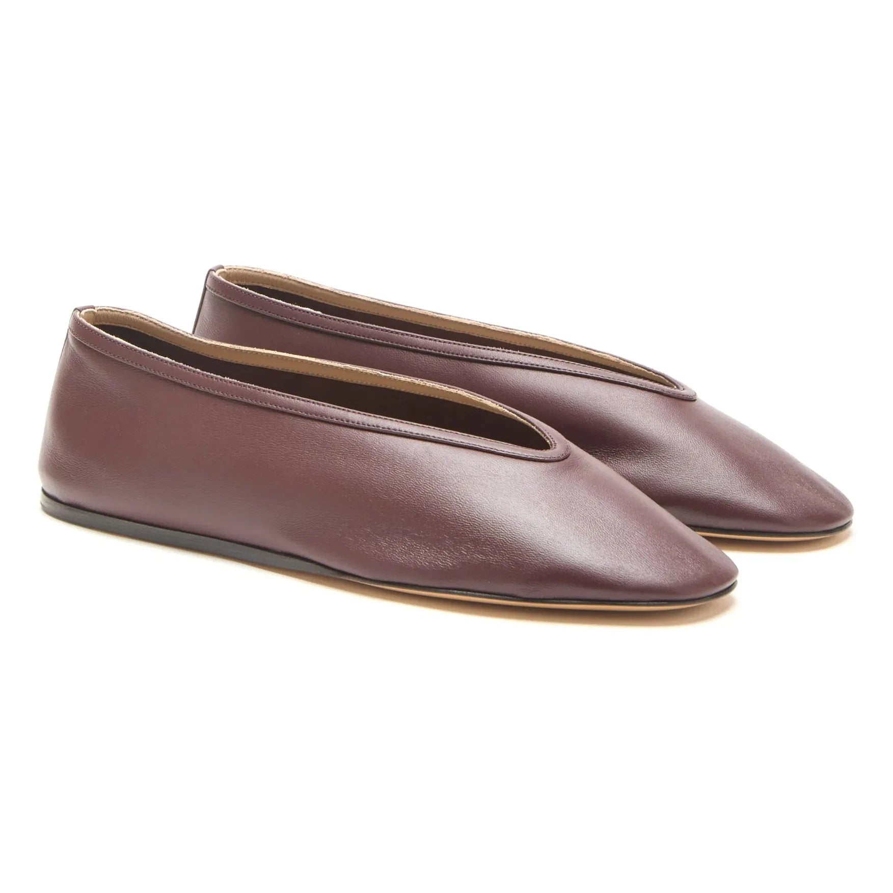 Le Monde Beryl - Ballerinas Luna Leather | Chocolate