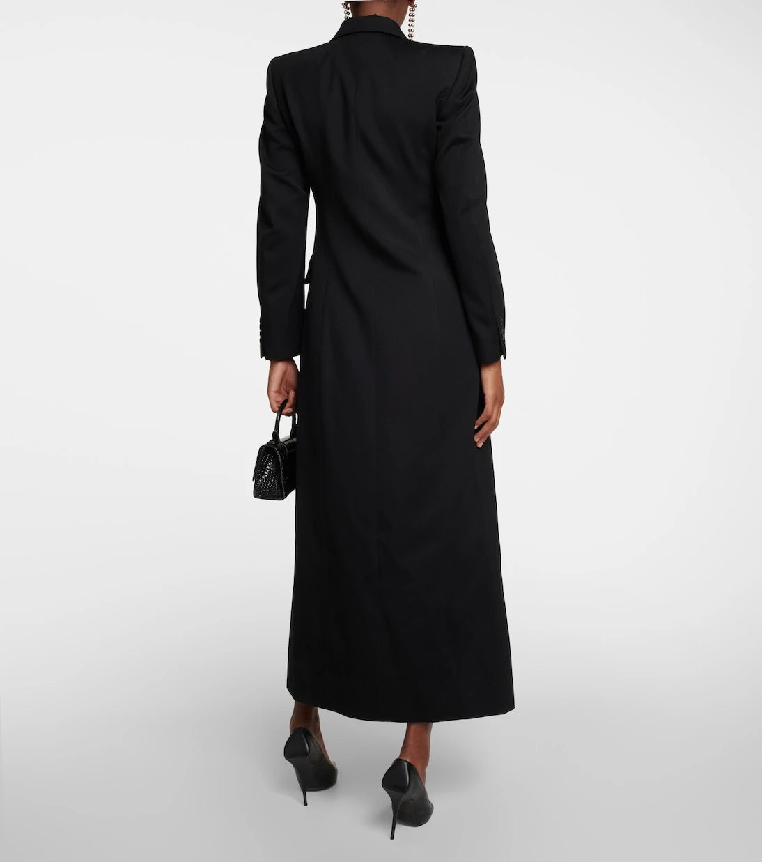 Balenciaga - Structured double-breasted wool coat