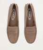 Tod's Brown Leather Mocassino Loafers