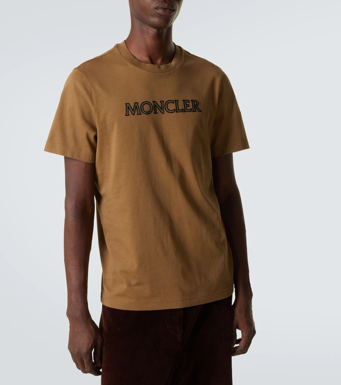 Moncler - Logo cotton jersey T-shirt