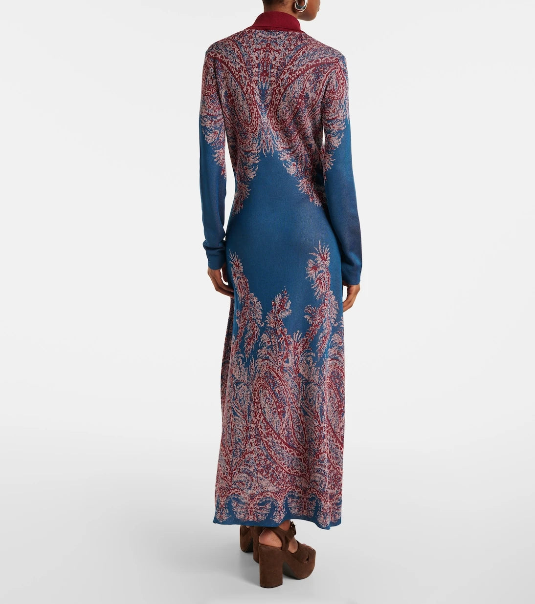Etro - Paisley jersey shirtdress