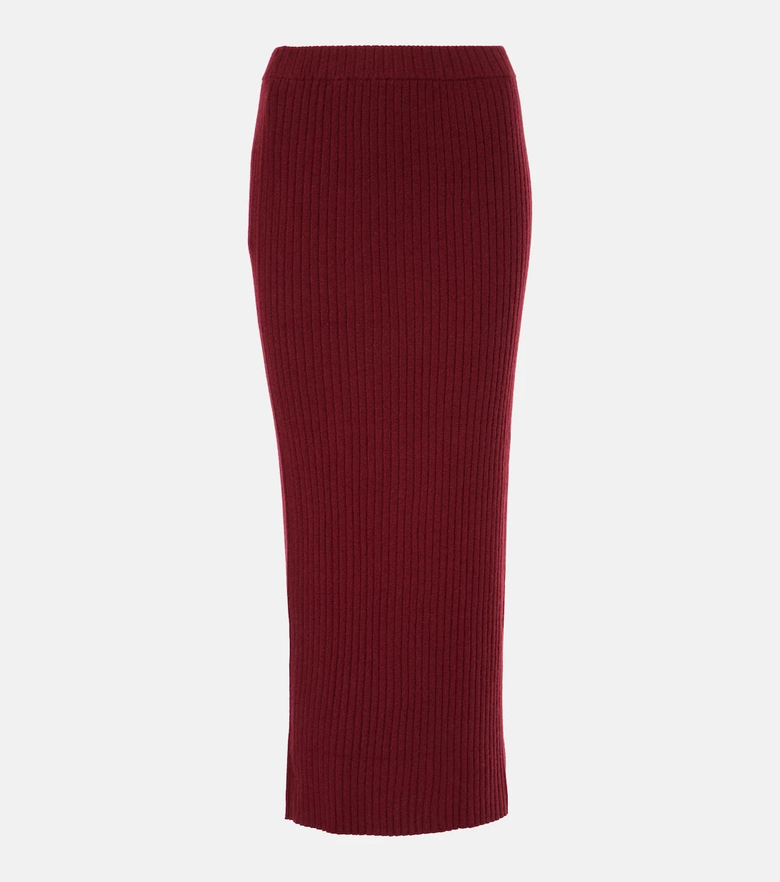 Jardin des Orangers - Cashmere midi skirt