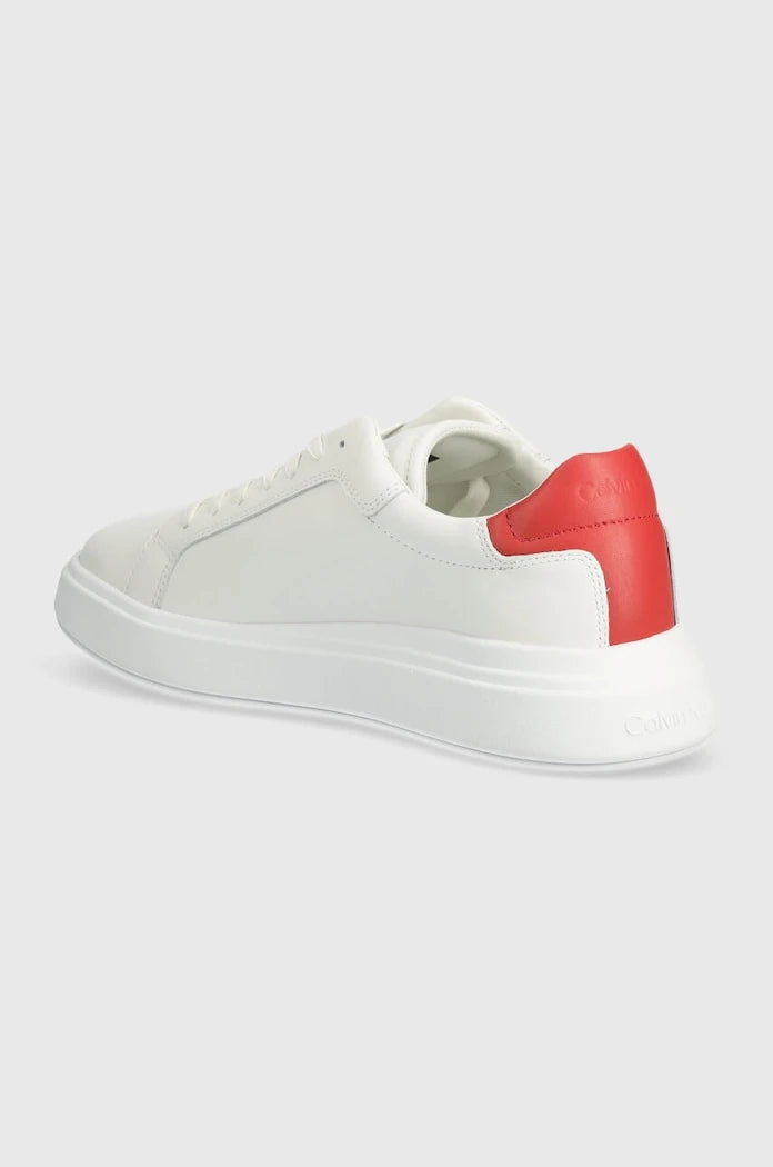 Кожени маратонки Calvin Klein LOW TOP LACE UP LTH