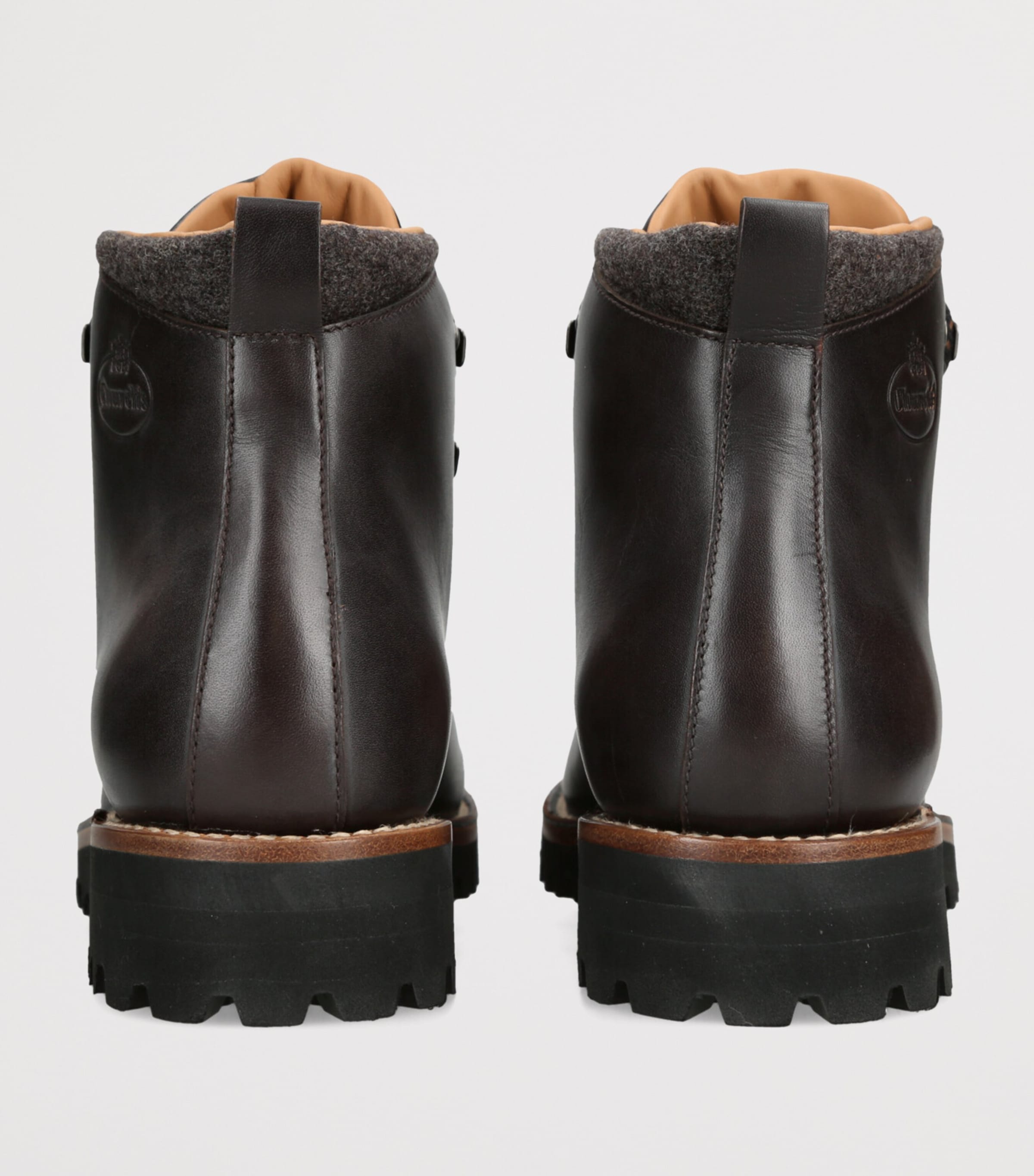 Leather Poulton Hiker Boots