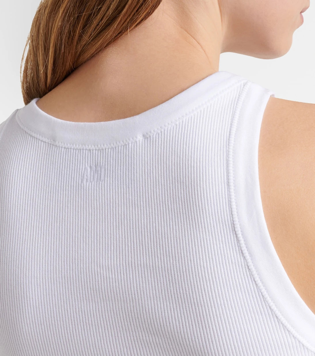 Ami Paris - Ami De Cœur cotton jersey tank top