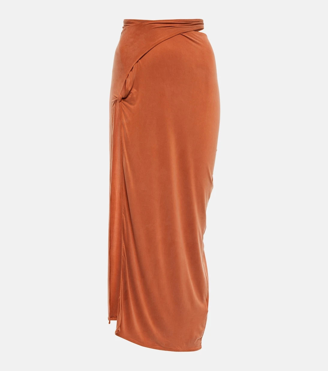 Jacquemus - La Jupe Espelho jersey midi skirt