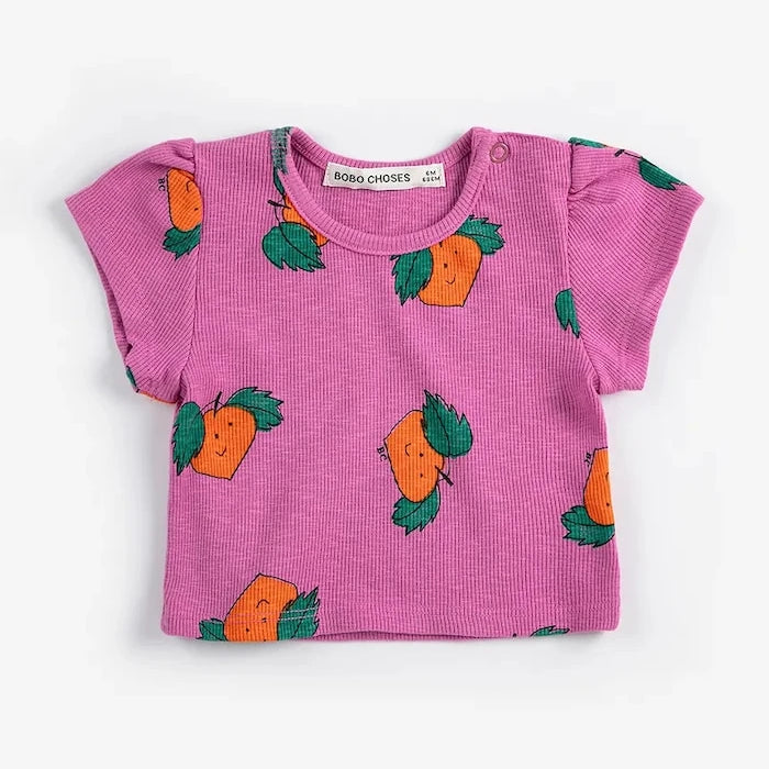 Бебешка тениска Bobo Choses Tangerine