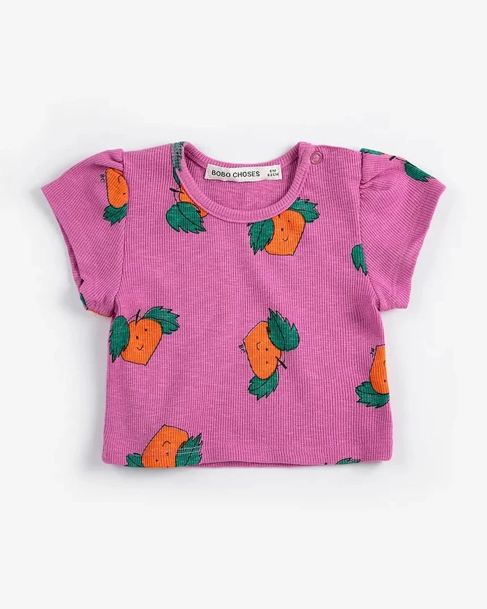 Bobo Choses Tangerine Bebek Tişört