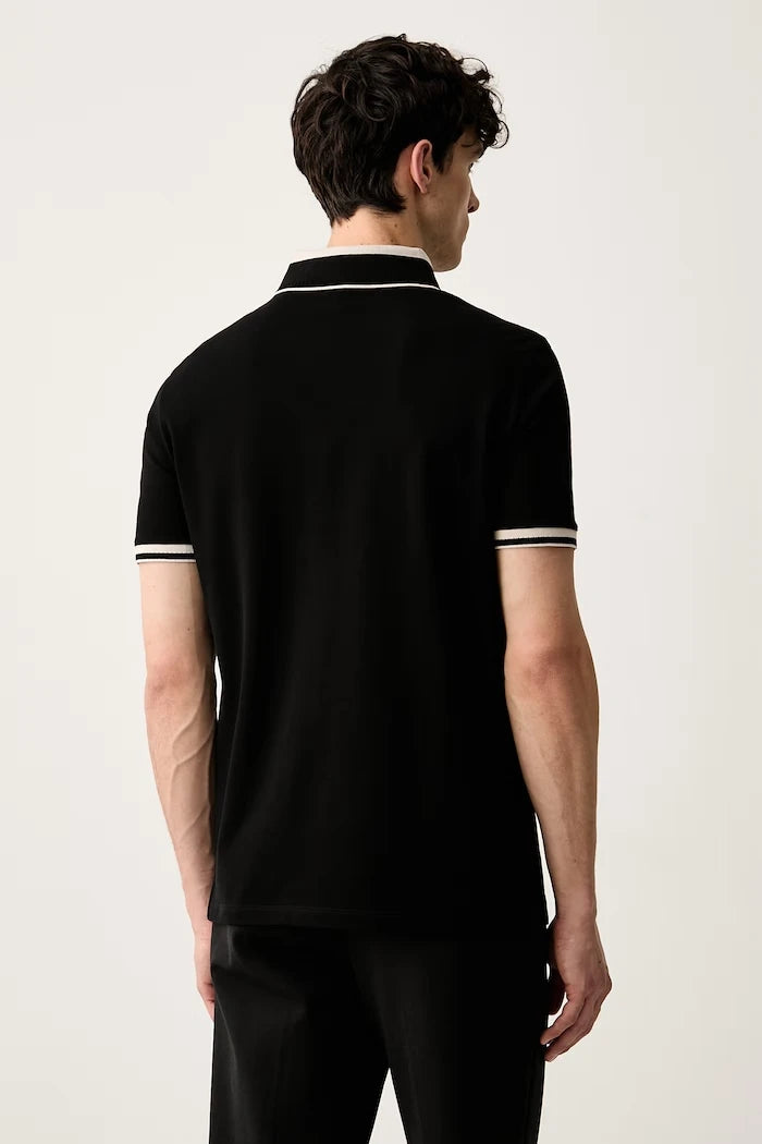 Emporio Armani erkek pamuklu yakalı tişört
